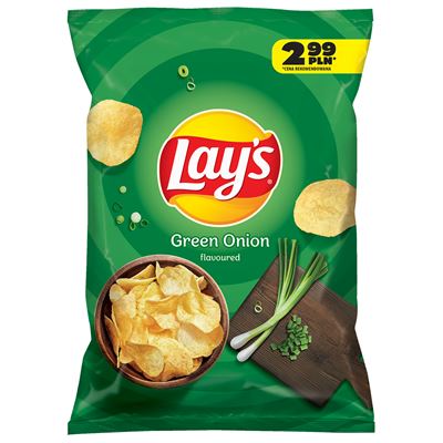 Lay's Chipsy Zielona cebulka 40 g