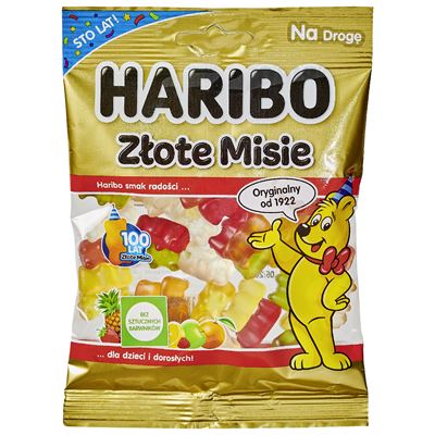 HARIBO Złote misie żelki 85g