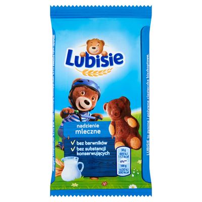 LU Lubisie z nadzieniem mlecznym 24 x 30 g