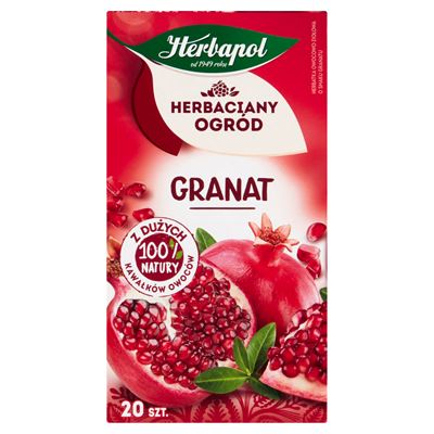BIG-ACTIVE Herbata Ogród Granat 20 torebek 50 g