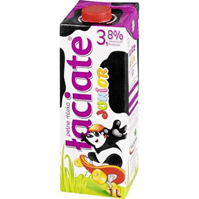 łaciate Junior mleko pełne 3,8% 12 x 1 l