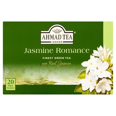 AHMAD TEA Jasmine Romance Finest Green Tea 20 kopert 40g