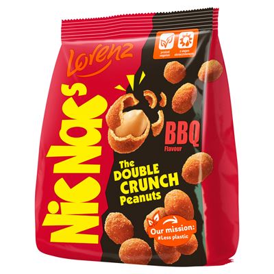 NIC NACS BBQ Orzeszki ziemne w chrupiącej panierce 110 g