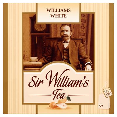 SIR WILLIAMS TEA Williams White 50 kopert 90g