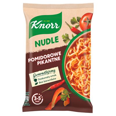 Knorr Nudle Pomidorowe pikantne 63 g