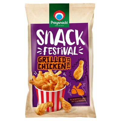 PRZYSNACKI Snack Festival Chrupki grilled chicken 100 g