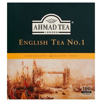 AHMAD TEA English Tea No. 1 100 torebek 200g