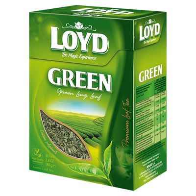 LOYD Zielona Herbata liściasta 10 x 80 g