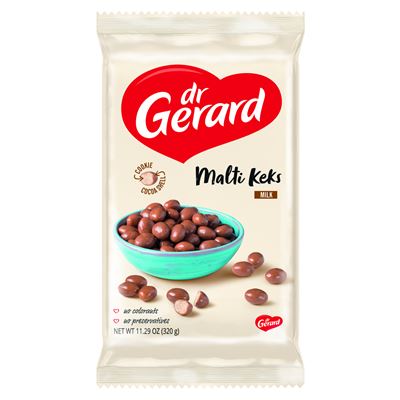 dr Gerard Malti keks Herbatniki w kakaowej skorupce 320g