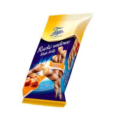 Tago Rurka waflowa z kremem Słony karmel 150 g