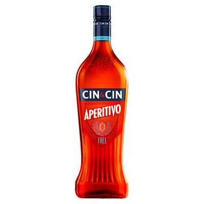 CIN&CIN Aperitivo Różowe słodkie bezalkoholowe 1 l