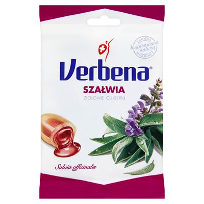 VERBENA Szałwia ziołowe cukierki 60g