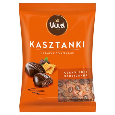 Wawel Kasztanki kakaowe z wafelkami czekoladki 1kg