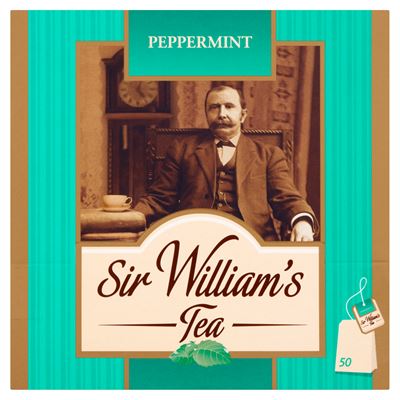 SIR WILLIAMS TEA Peppermint 50 kopert 80g