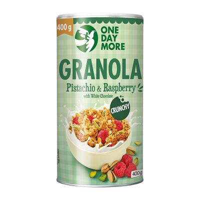Melvit O!d Mleka Granola Pistacja i malina 400 g