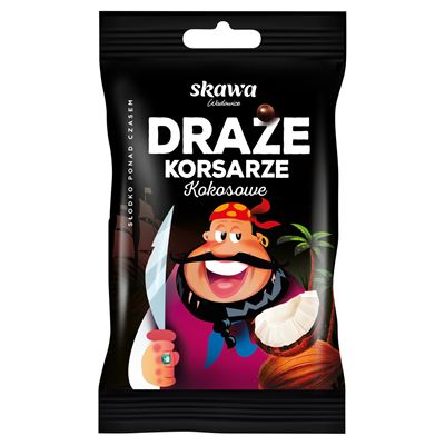 SKAWA Draże Korsarze kokosowe 70g