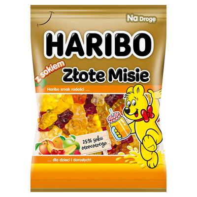 HARIBO Złote misie żelki z sokiem 85g