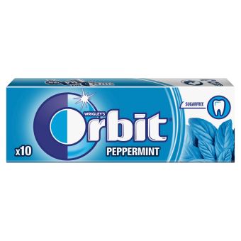 Orbit Peppermint gumy do żucia 30 x 14 g