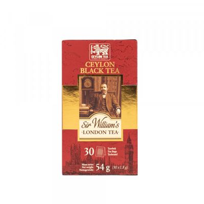 SIR WILLIAMS LONDON TEA Ceylon Black 30 torebek 54g