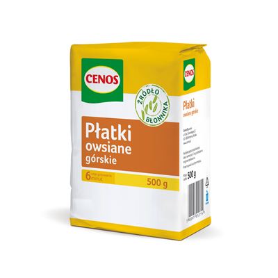 CENOS Płatki owsiane górskie 500 g