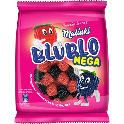 BLUBLO MEGA Malinki 160g