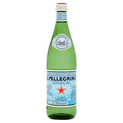 SAN PELLEGRINO Woda mineralna gazowana 15x750ml butelka szklana