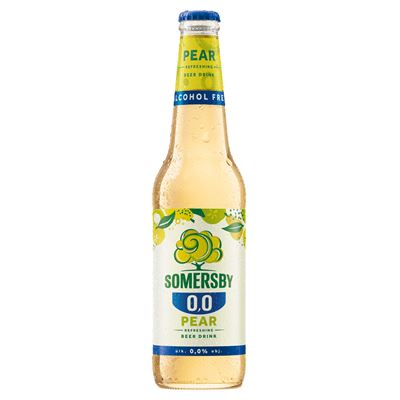 SOMERSBY Pear Napój piwny 0% 24x400ml butelka