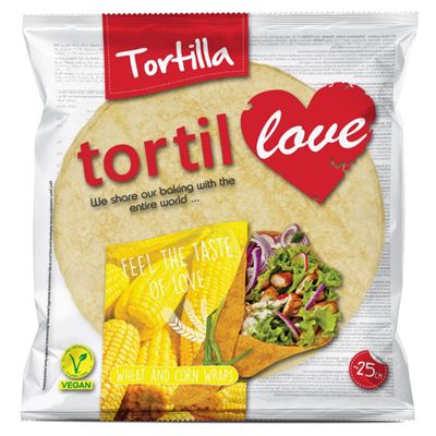 Turka Tortilla kukurydziana 25cm 6x60g