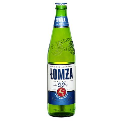 ŁOMŻA Piwo bezalkoholowe 20 x 500 ml butelka bezzwrotna