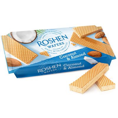 ROSHEN Wafers coconut&almond 216g