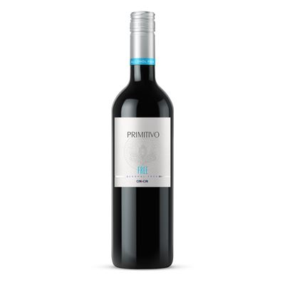 CIN&CIN FREE Primitivo czerwone półwytrawne 750 ml
