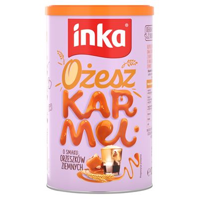 inka Rozpuszczalna kawa zbożowa z karmelem 120 g