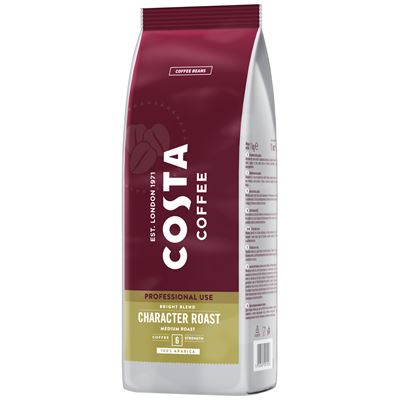 COSTA COFFEE Kawa ziarnista bright blend medium roast 1 kg