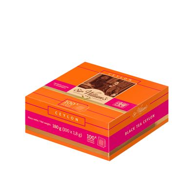 SIR WILLIAMS TEA Ceylon Herbata czarna 100 torebek 180g