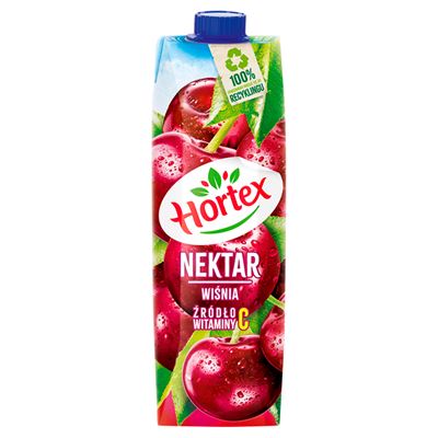 Hortex Nektar wiśnia 6 x 1 l