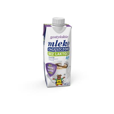 SM W GOSTYNIU Mleko zagęszczne light bez lakozy 500 g