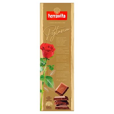 TERRAVITA Pytania Czekolada mleczna 225g