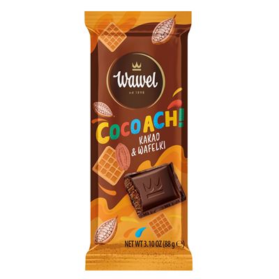 Wawel Cocoach! Kakao & Wafelki Czekolada 88 g