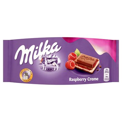 Milka Czekolada raspberry creme 100g