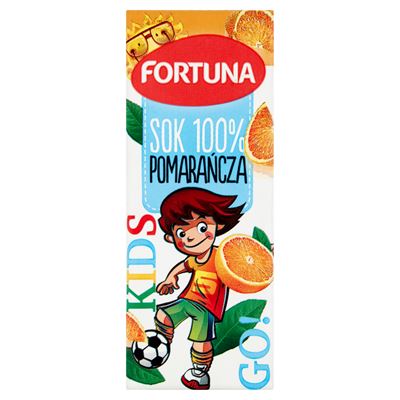 FORTUNA Sok 100% pomarańcza 24 x 200 ml