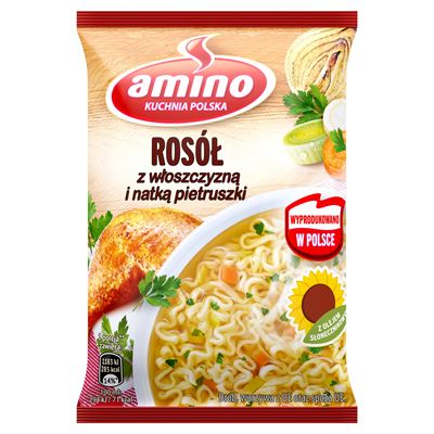 amino Zupa błyskawiczna rosół 59g