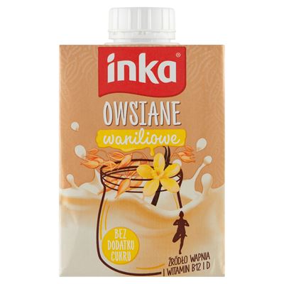inka Napój owsiany waniliowy z wapniem i witaminami 500ml