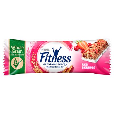 NESTLE FITNESS Baton z żurawiną i truskawką 16 x 23,5 g
