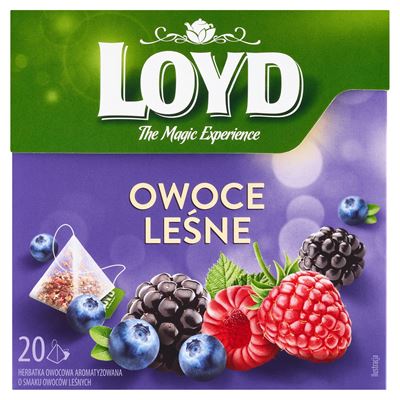 LOYD Herbata owocowa owoce leśne 20 piramidek 40g