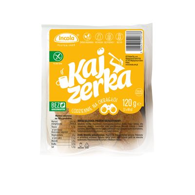 Incola GFS Kajzerka bezglutenowa 120 g