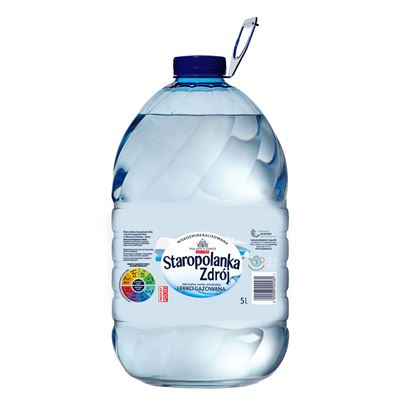 STAROPOLANKA niskozmineralizowana Woda źródlana niegazowana 5L