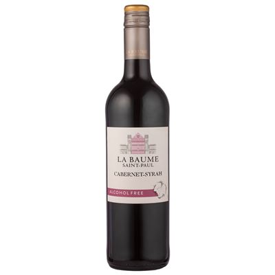 LA BAUME SAINT PAUL Bezalkoholowe czerwone słodkie wino 750ml