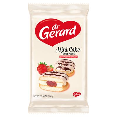 dr Gerard Mini cake strawberry 330g