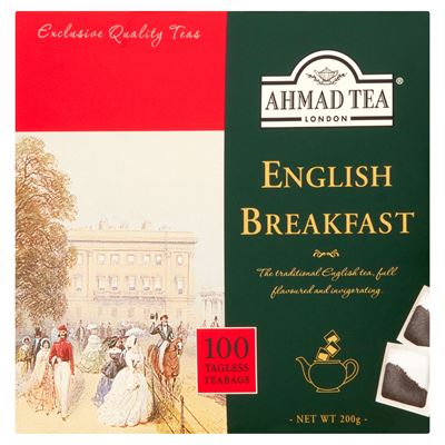 AHMAD TEA English Breakfast 100 torebek 200g
