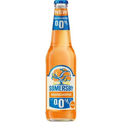 SOMERSBY Mandarine Napój piwny 0% 24x400ml butelka